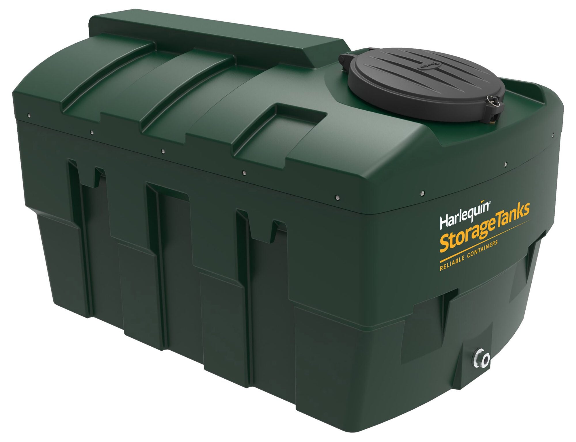 Harlequin 1200 Litre Bunded Slimline Oil Tank