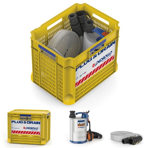 * Please email us for 2025 promotional Prices on Plug & Drain Top 2 Floor Emergency Flood Kit *