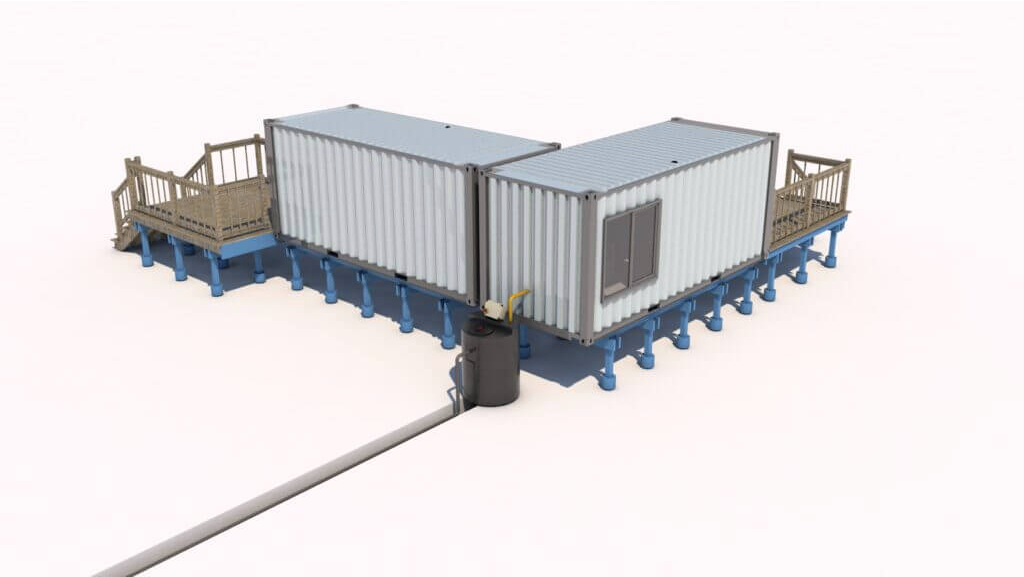 Single Above Ground MDPE - 10m Head (50mm Vortex)