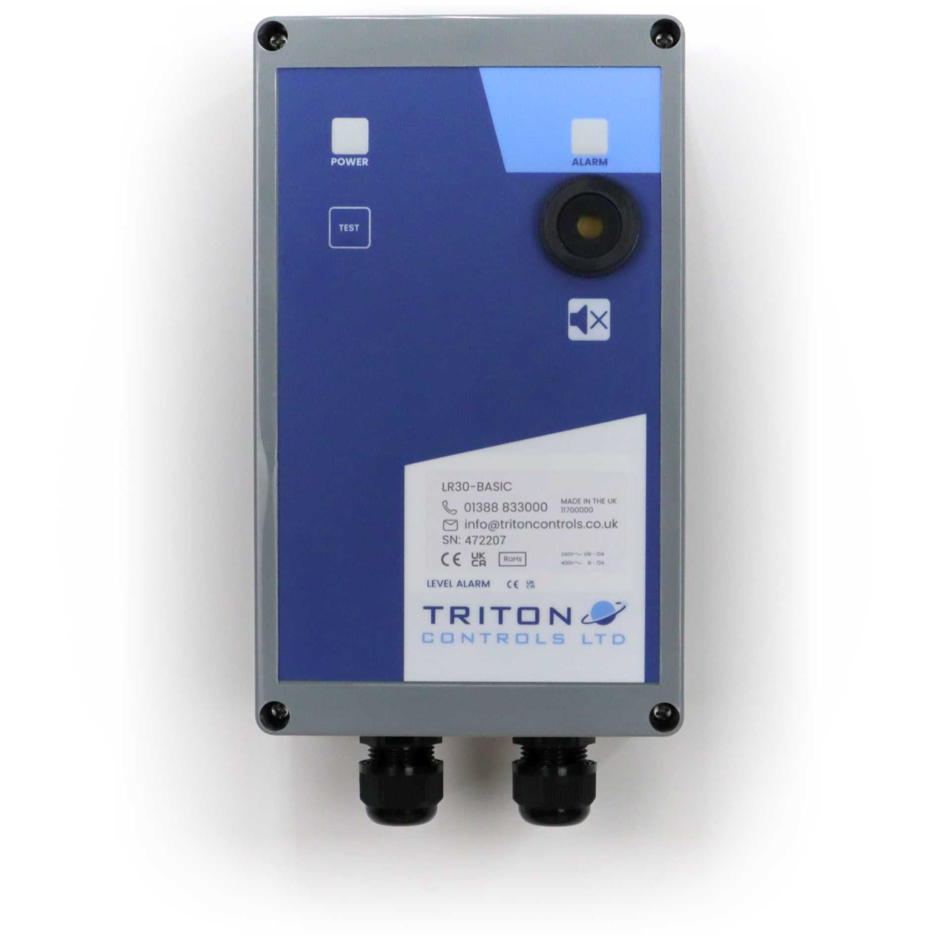 Triton Battery Back Up High Level Alarm