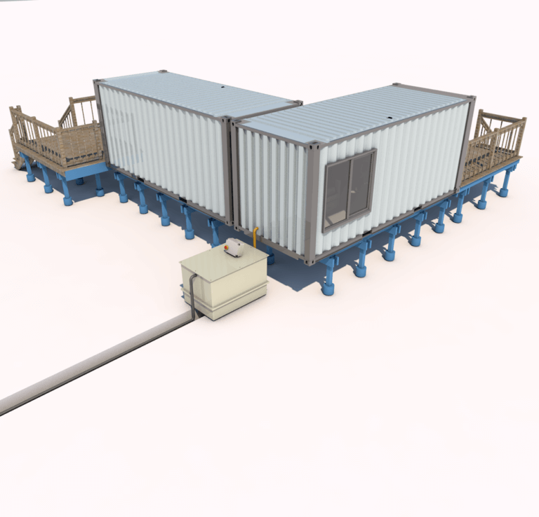 Single Above Ground GRP - 6m Head (50mm Vortex)