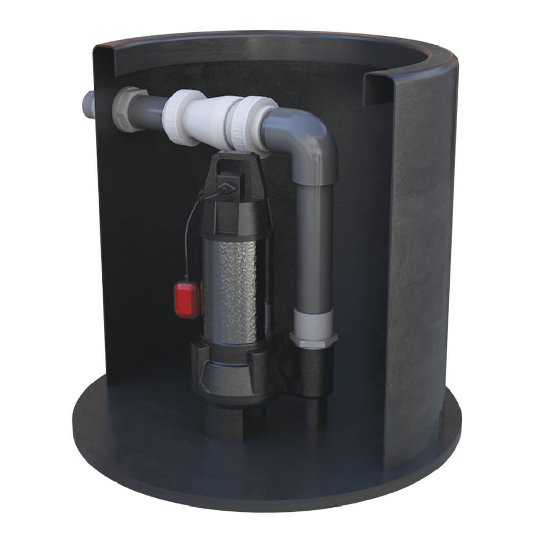 Micro Pump Station 6m Head (50mm Vortex)