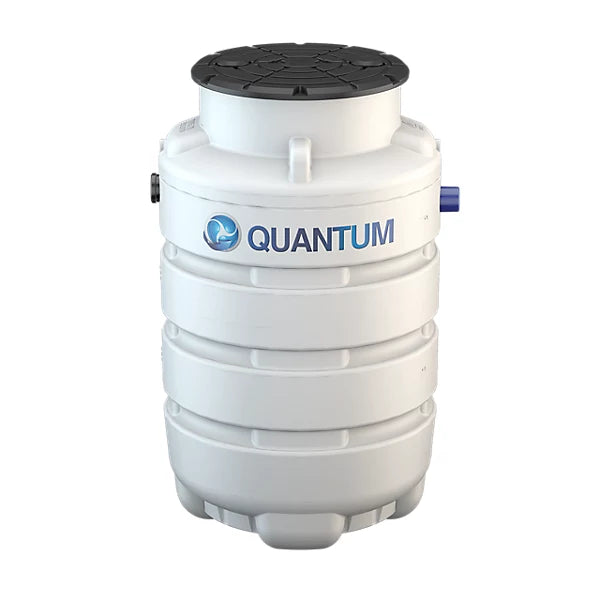 Quantum 6 Person Gravity Discharge Sewage Treatment Plant