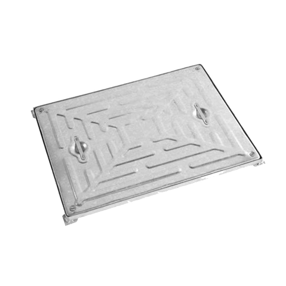 Double Seal Pressed Steel Access Cover, 600mm x 600mm clear opening, 25mm depth, Loading code M