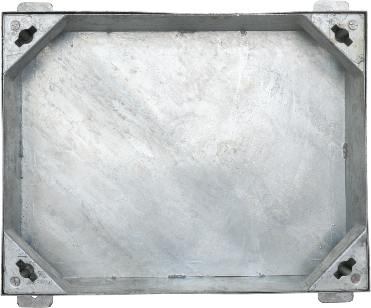 Steel Block Paviour Access Cover, double seal, 600mm x 450mm clear opening, 100mm tray depth, Loading code M