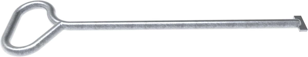 Large cover lifting keys with a long handle (sold as a pair)