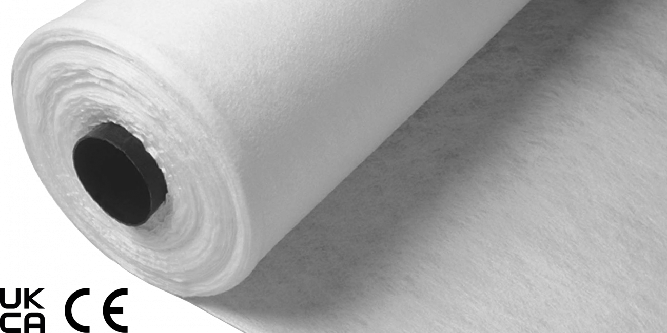 MultiTrack 1000® Nonwoven Geotextile, 1500N, 100g/m² - 2.25m x 25m mini roll