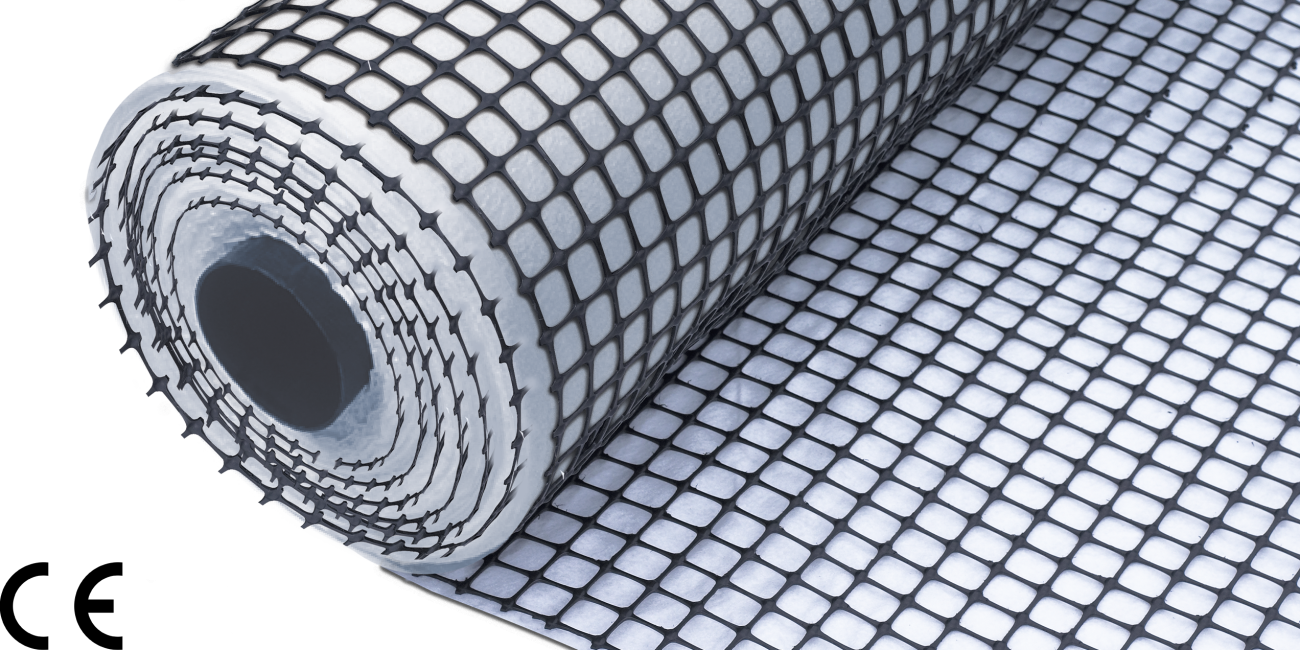 SX Composite 3030 composed of a thermally bonded SX Geogrid and Geotextile - 5.2m x 50m roll